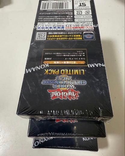 Yu-Gi-Oh Yu-Gi-Oh! Limited Pack WCS Box — Japanese