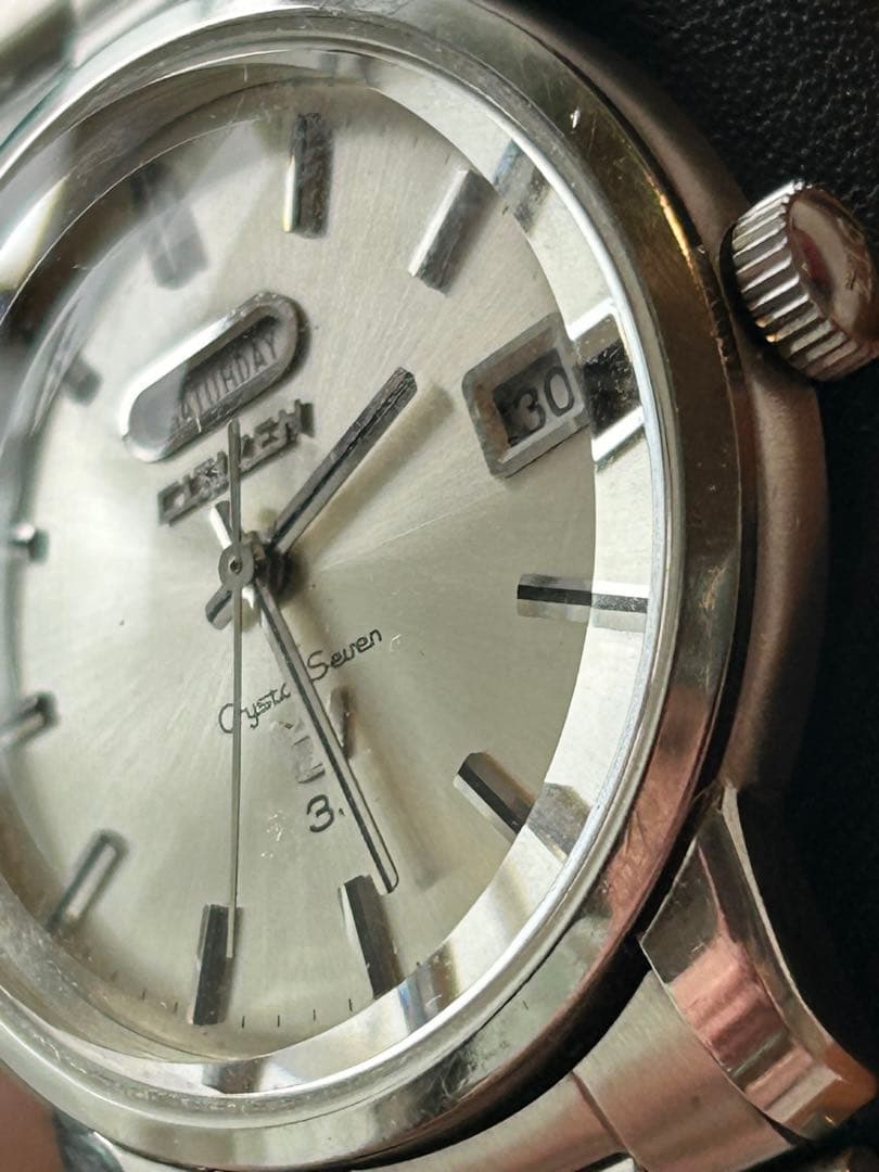 Citizen Crystal Seven Automatic Men's Watch — Japanese