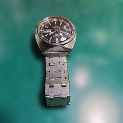 SEIKO 5 Sports 21J Automatic Black Men's Watch — Japanese