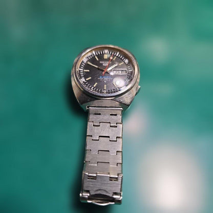 SEIKO 5 Sports 21J Automatic Black Men's Watch — Japanese