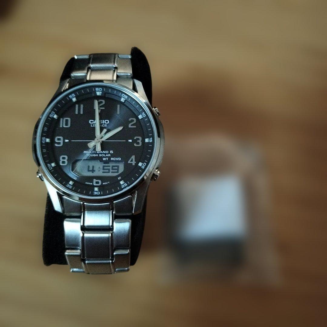 CASIO LINEAGE Solar Men's Watch — Japanese