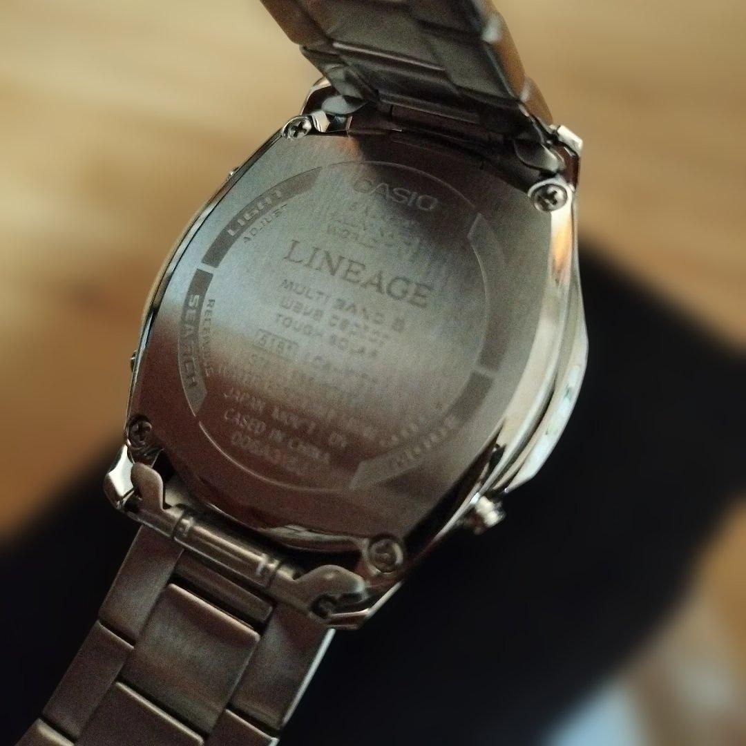 CASIO LINEAGE Solar Men's Watch — Japanese