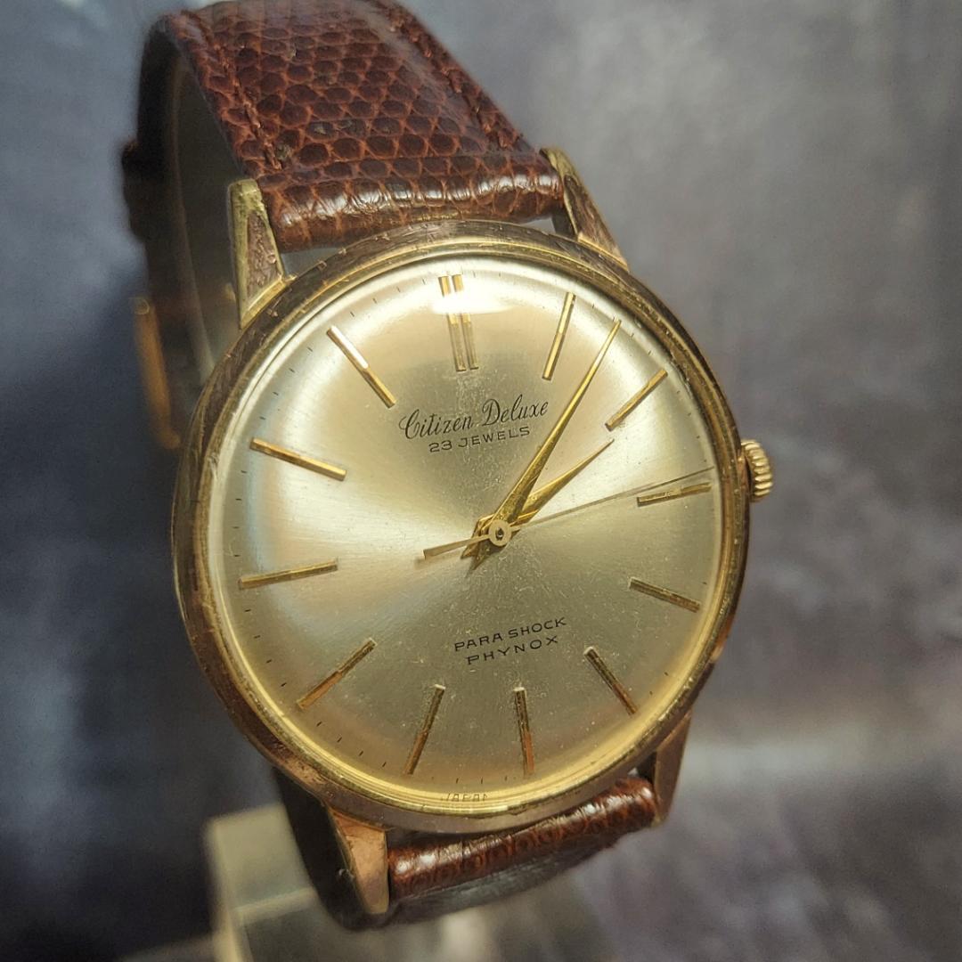 Citizen Deluxe 50s Manual Men's Watch — Japanese