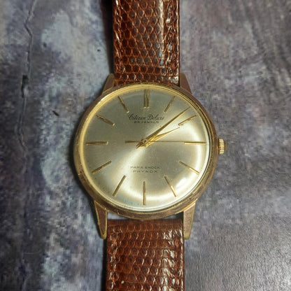 Citizen Deluxe 50s Manual Men's Watch — Japanese