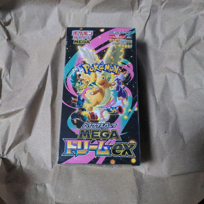 Pokemon Shrink-wrapped Pokémon Card Mega Dream ex Box — Japanese