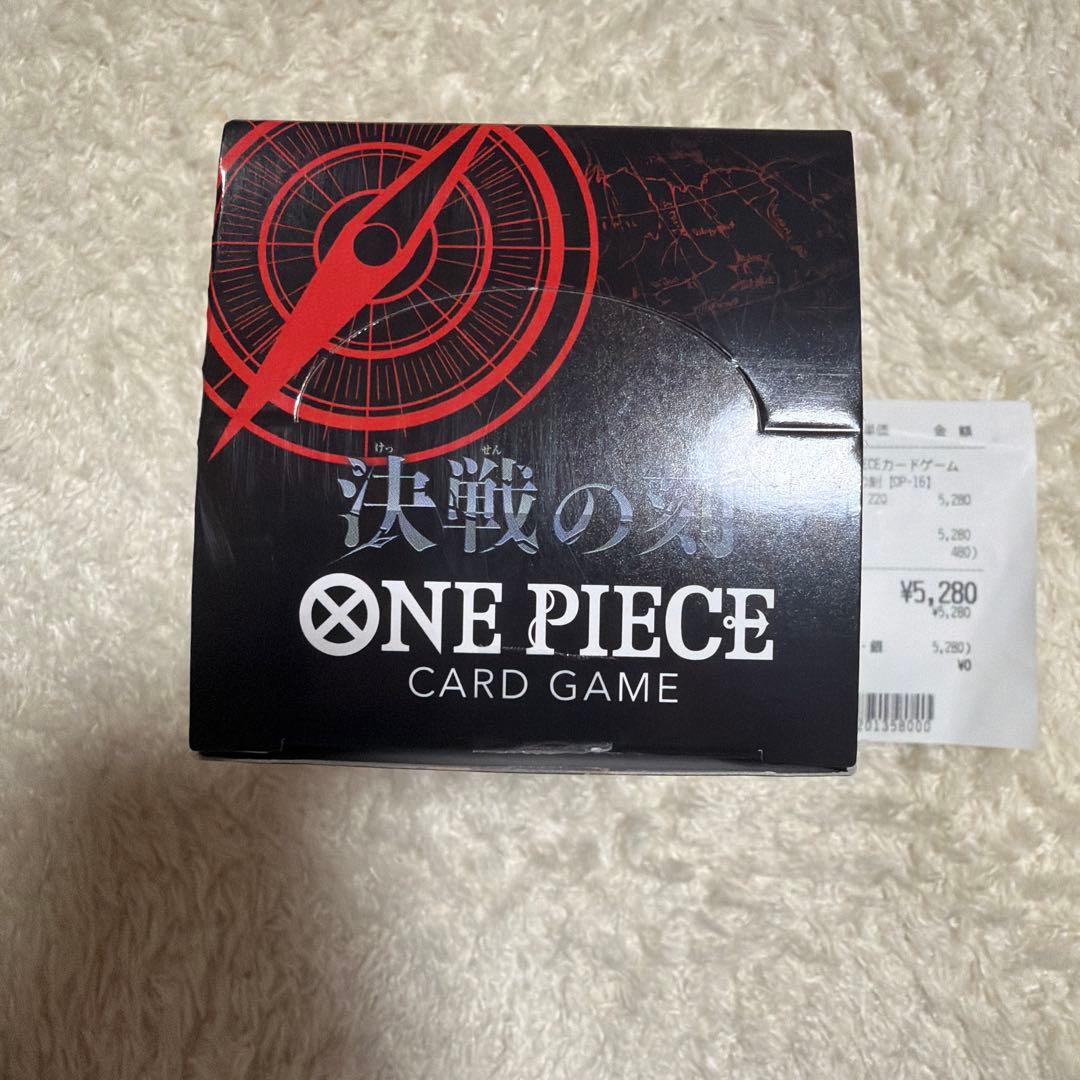 One Piece One Piece Card Game: Decisive Battle Hour OP-16 Tape Cut Box — OP-16 — Japanese