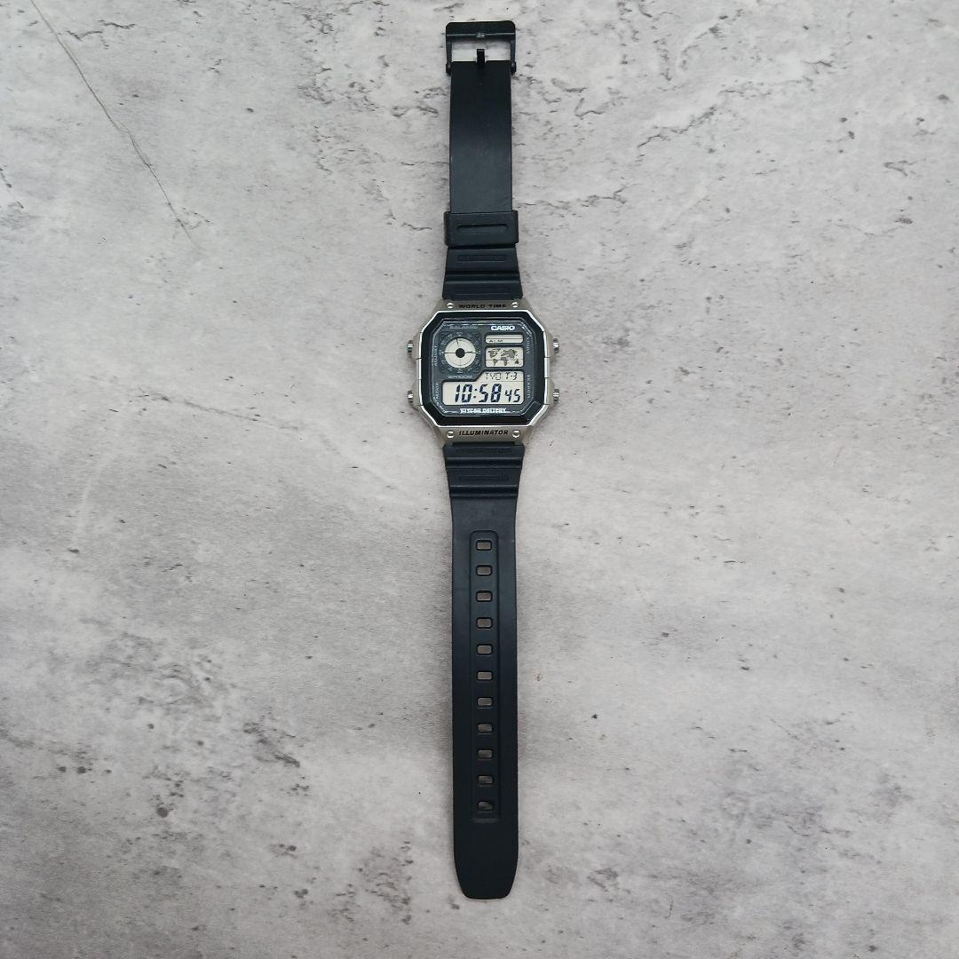 CASIO AE-1200WH Digital Men's Watch — Japanese
