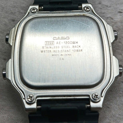CASIO AE-1200WH Digital Men's Watch — Japanese