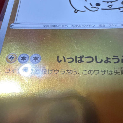 Pokemon Pikachu NAGABA — S Series Promo Card — Japanese
