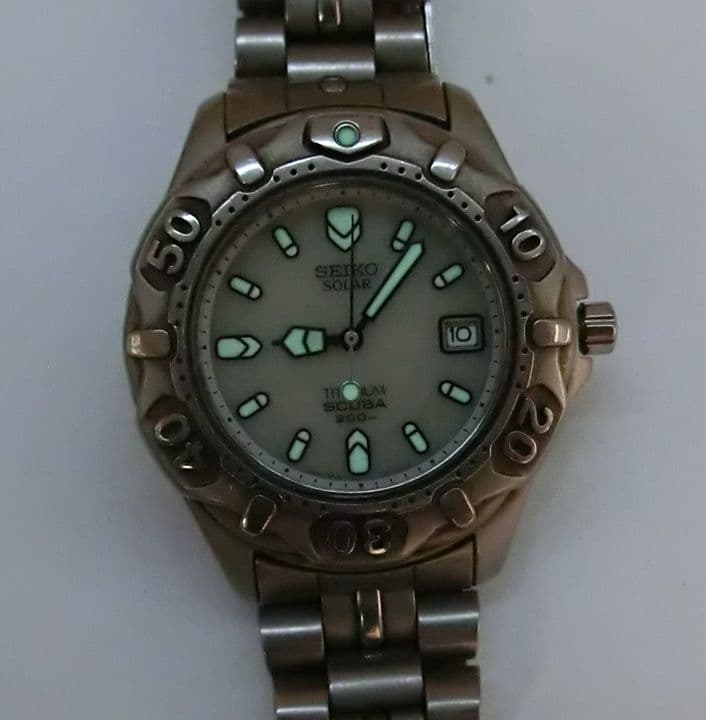 SEIKO SBGA413 Solar Men's Watch — Japanese