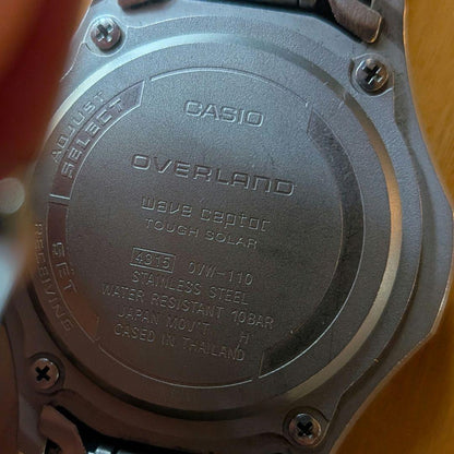 CASIO OCOV-3A3 Solar Men's Watch — Japanese