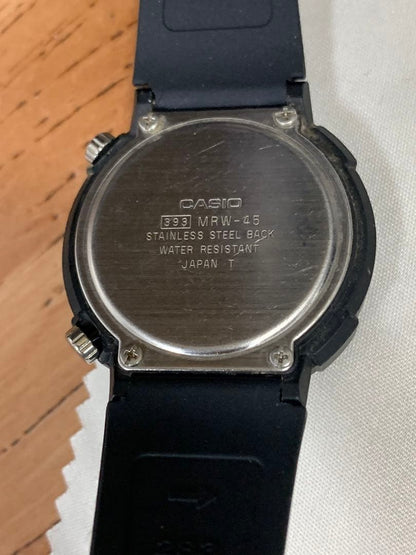 CASIO MRW-45 Analog Men's Watch — Japanese