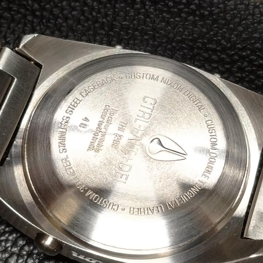 NIXON Digital Old Logo Men's Watch — Japanese