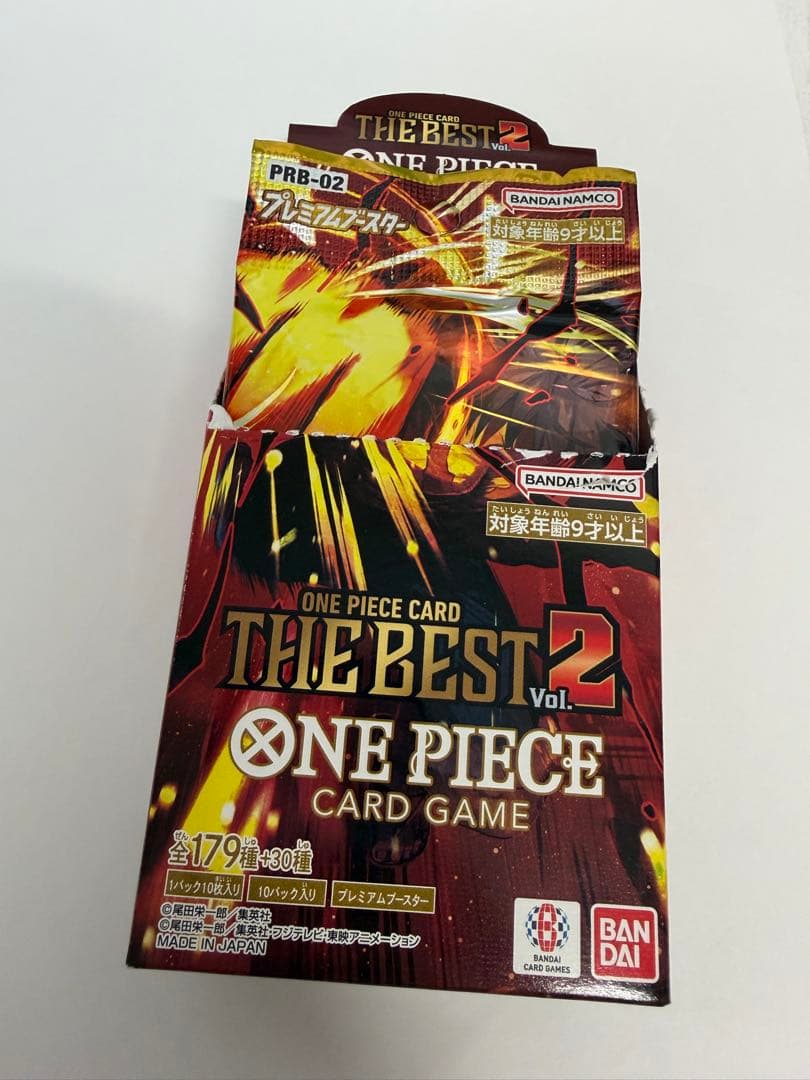 One Piece One Piece Card Game Premium Booster THE BEST Pack — Japanese