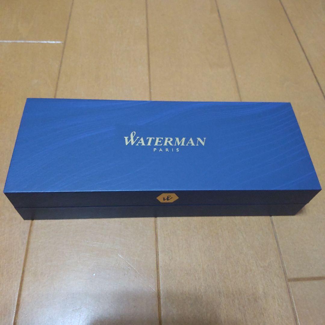 Waterman Fountain Pen Expert DX unused new product with sleek black barrel and gold accents