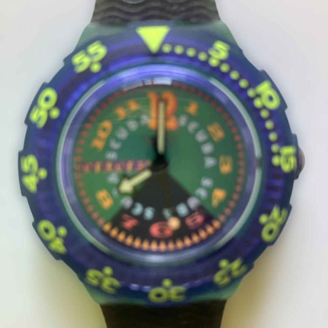 swatch SDN106 Analog Men's — Japanese