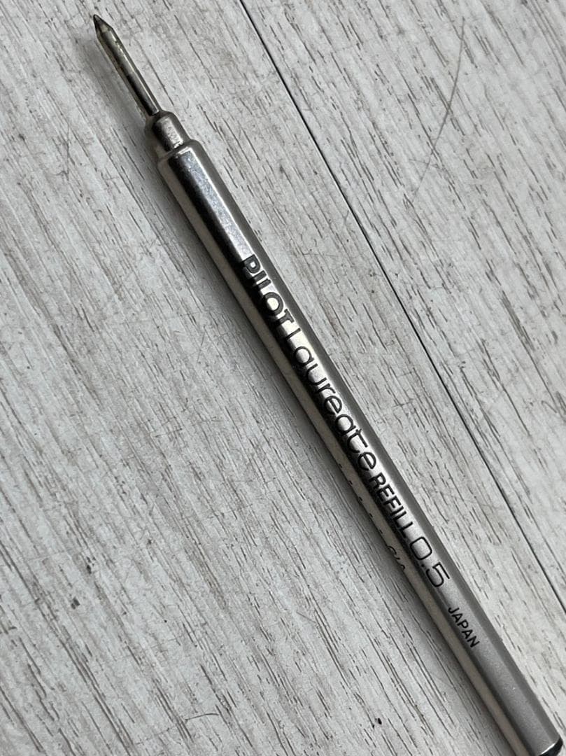 Pilot Laureate Law ballpoint pen with red cap and 0.5mm fine tip in red ink