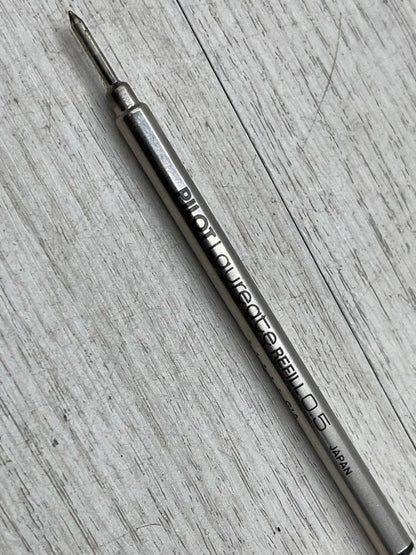 Pilot Laureate Law ballpoint pen with red cap and 0.5mm fine tip in red ink