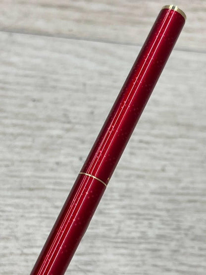 Pilot Laureate Law ballpoint pen with red cap and 0.5mm fine tip in red ink