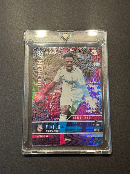 Topps Vinicius Junior Real Madrid Brazil National Team — Japanese