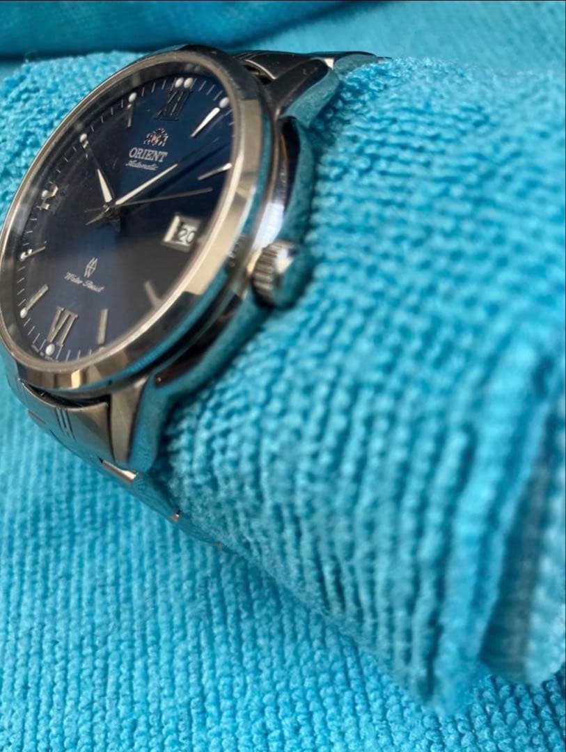 ORIENT ブルーフェイス Automatic Men's Watch — Japanese