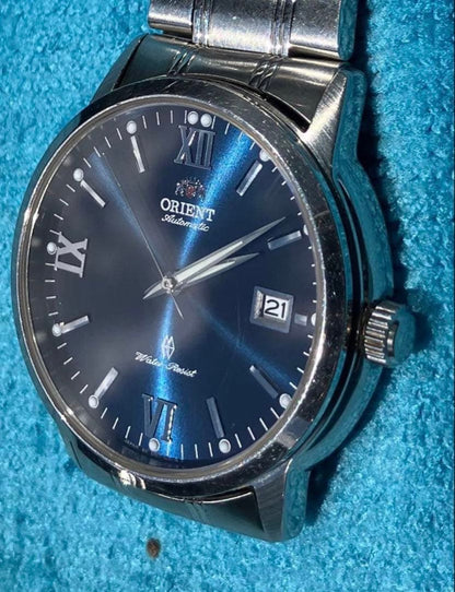 ORIENT ブルーフェイス Automatic Men's Watch — Japanese