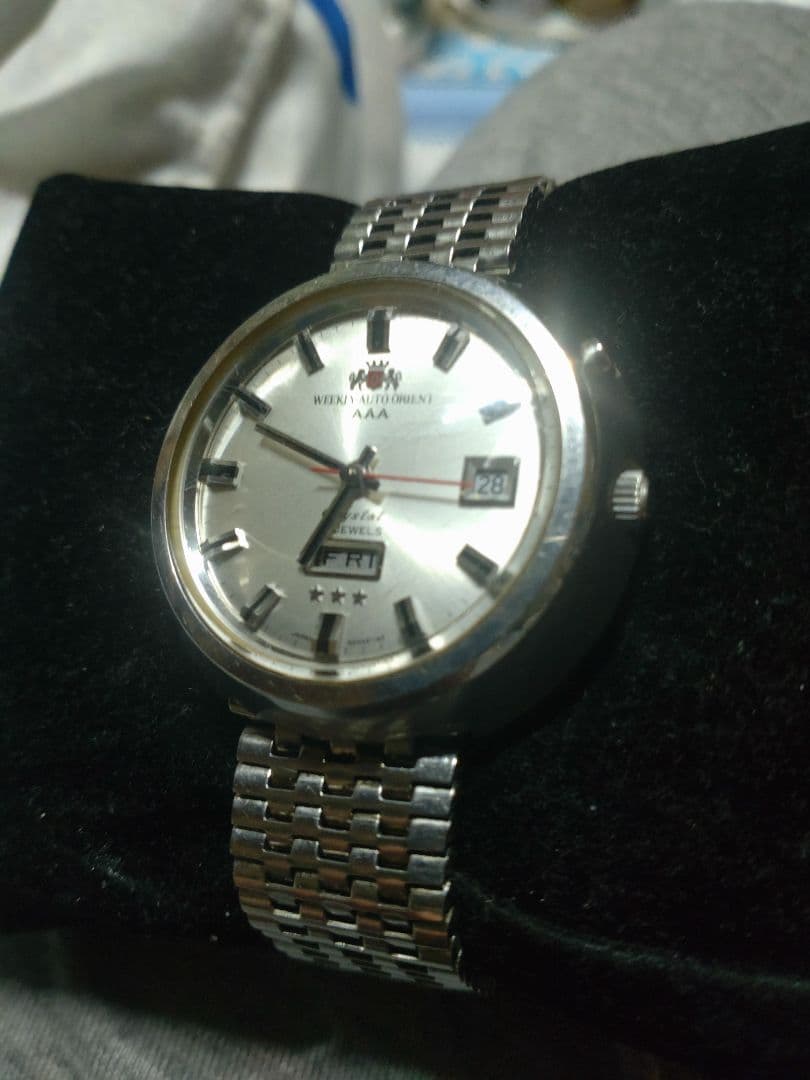 ORIENT WeeklAutoCrystal Automatic Men's Watch — Japanese