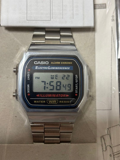 CASIO A168WA-1WDF Digital Men's Watch — Japanese