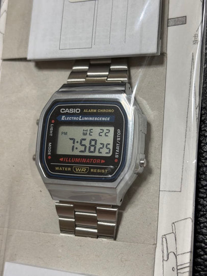 CASIO A168WA-1WDF Digital Men's Watch — Japanese