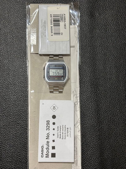 CASIO A168WA-1WDF Digital Men's Watch — Japanese