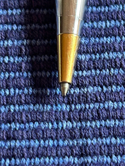Vintage Cross ballpoint pen Classic Century Medalist from the 1970s with gold trim and black barrel
