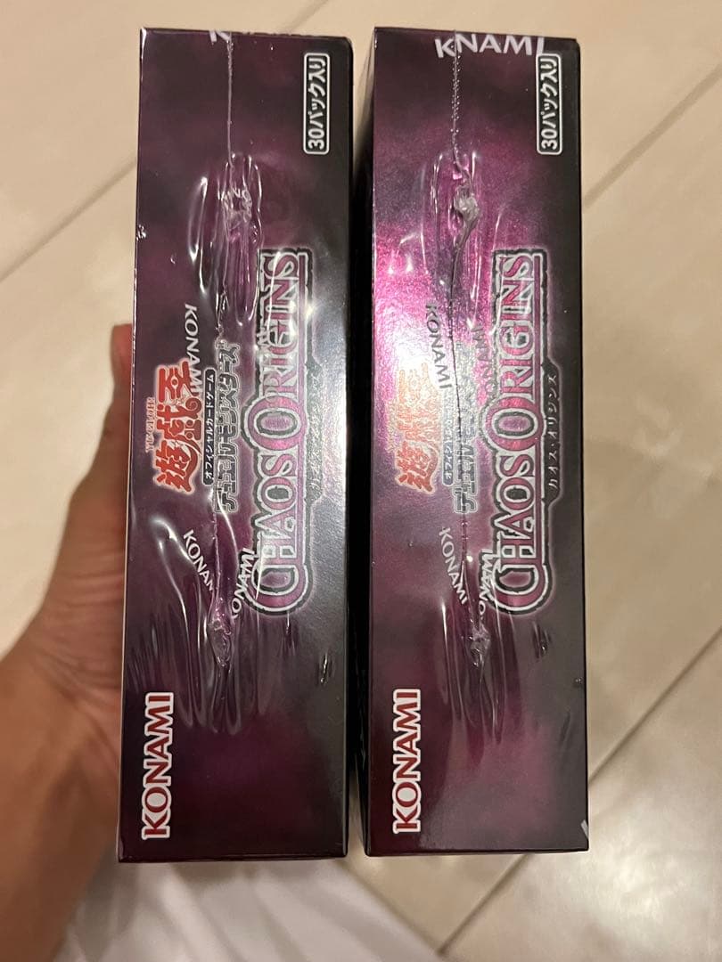 Yu-Gi-Oh Yu-Gi-Oh! Chaos Origins Box CHAOSORIGINS — Japanese