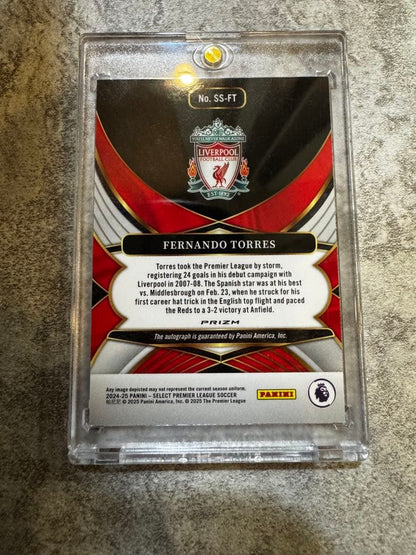 Fernando Torres Signed Card — Japanese