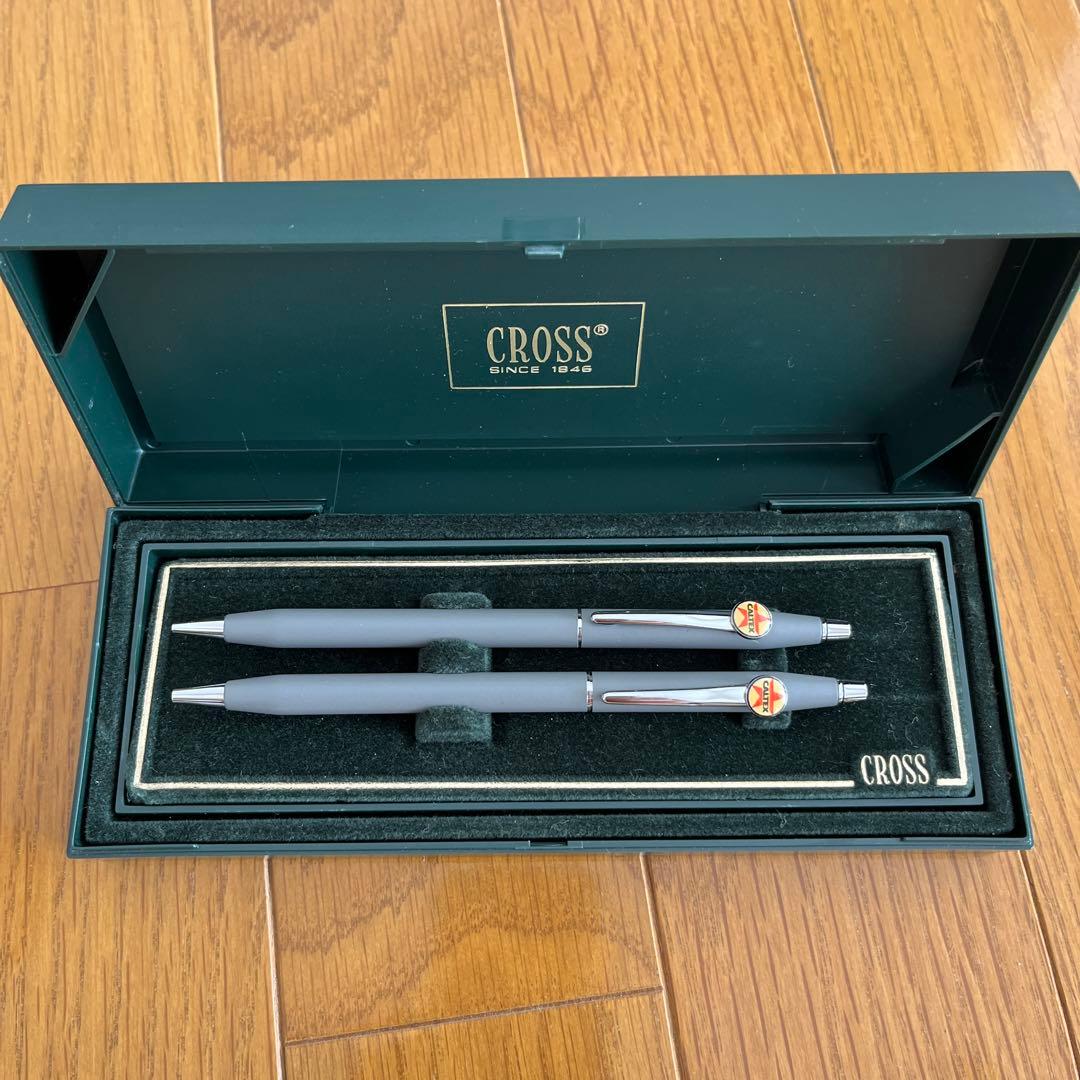New CROSS Ballpoint Pen No.210105 with Caltex logo, including case and manual