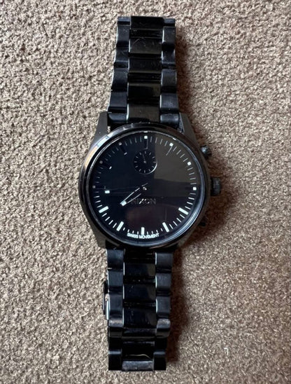NIXON THE DUO Quartz Men's Watch — Japanese