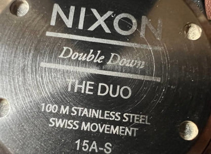 NIXON THE DUO Quartz Men's Watch — Japanese