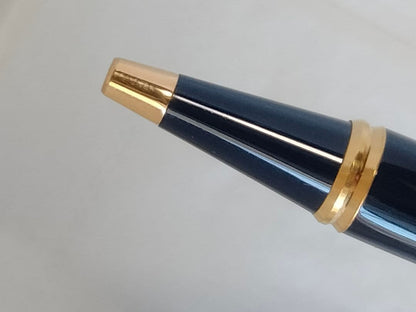 Waterman ballpoint pen in classic design with shiny metal finish and no major scratches