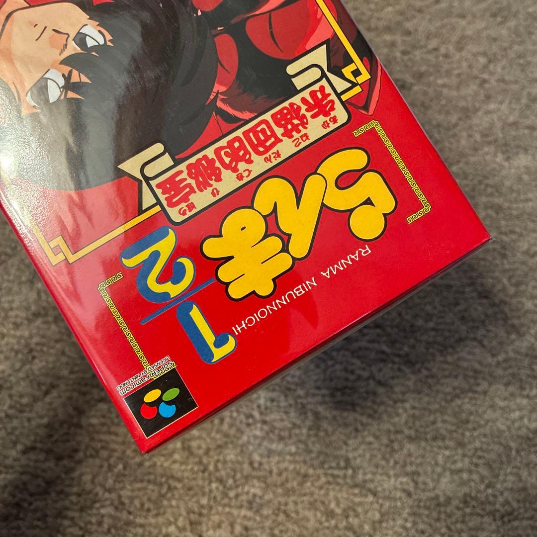 SNES Ranma 1/2 Crimson Cat Squad Treasures game cartridge in new unused condition with original artwork