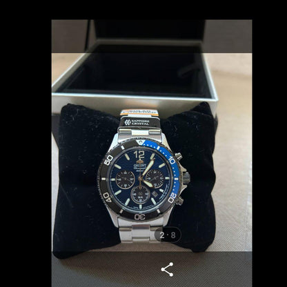 ORIENT RN−TX0208L Solar Men's Watch — Japanese