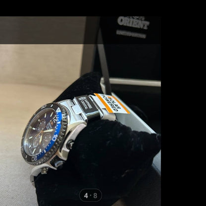 ORIENT RN−TX0208L Solar Men's Watch — Japanese