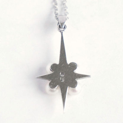 Mikimoto Akoya Pearl Necklace with silver chain and 15x28mm pearl pendant