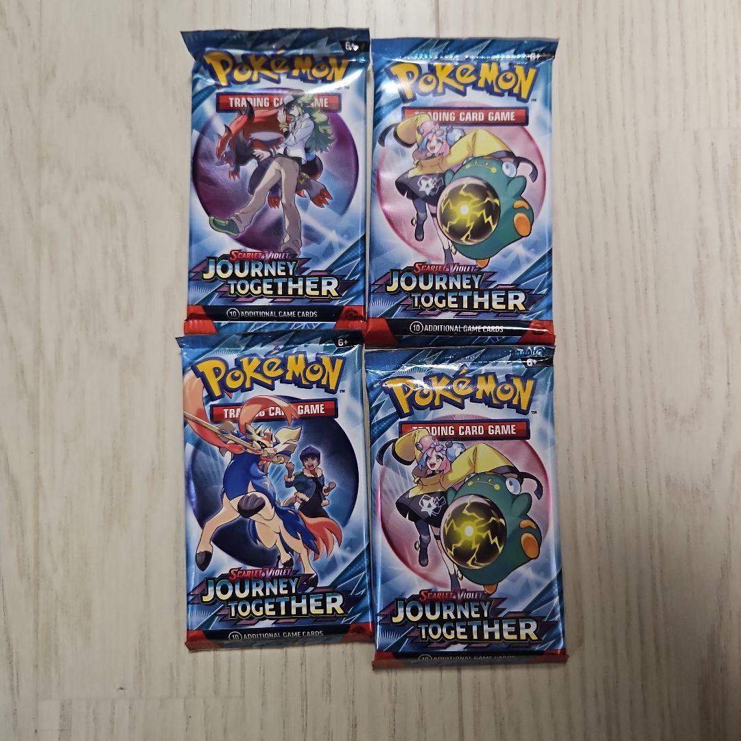 Pokemon Pokémon Trading Card Game: Journey Together Pack — English
