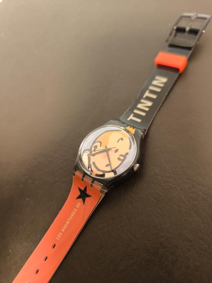 swatch Tin Tin 2004 Quartz Men's — Japanese