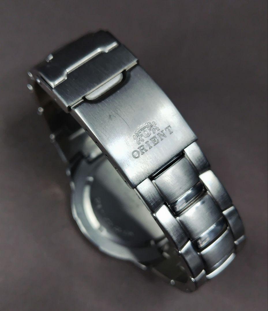 ORIENT ORIENY Chronograph 紺 Quartz Men's Watch — Japanese