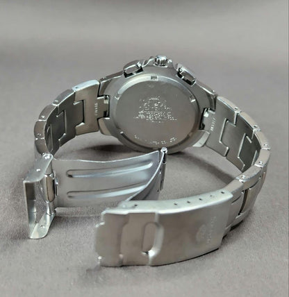 ORIENT ORIENY Chronograph 紺 Quartz Men's Watch — Japanese