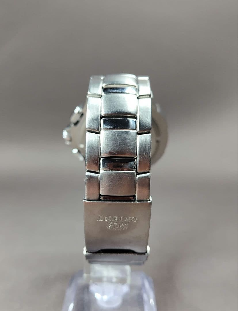 ORIENT ORIENY Chronograph 紺 Quartz Men's Watch — Japanese