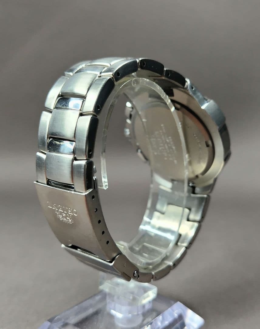 ORIENT ORIENY Chronograph 紺 Quartz Men's Watch — Japanese
