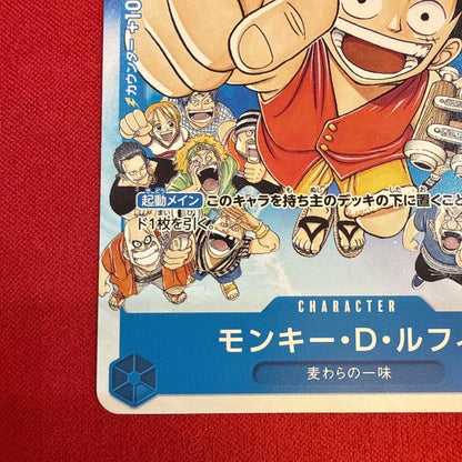 One Piece Monkey D. Luffy P — Magazine Insert Promo — Japanese