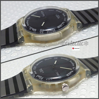 swatch VNTGSWATCH Gutenberg Year Analog Men's — Japanese