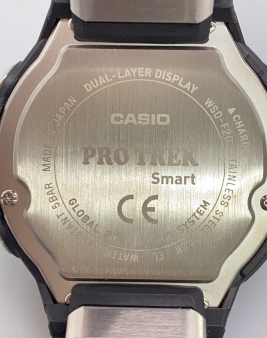CASIO WSD-F20 Digital Men's Watch — Japanese